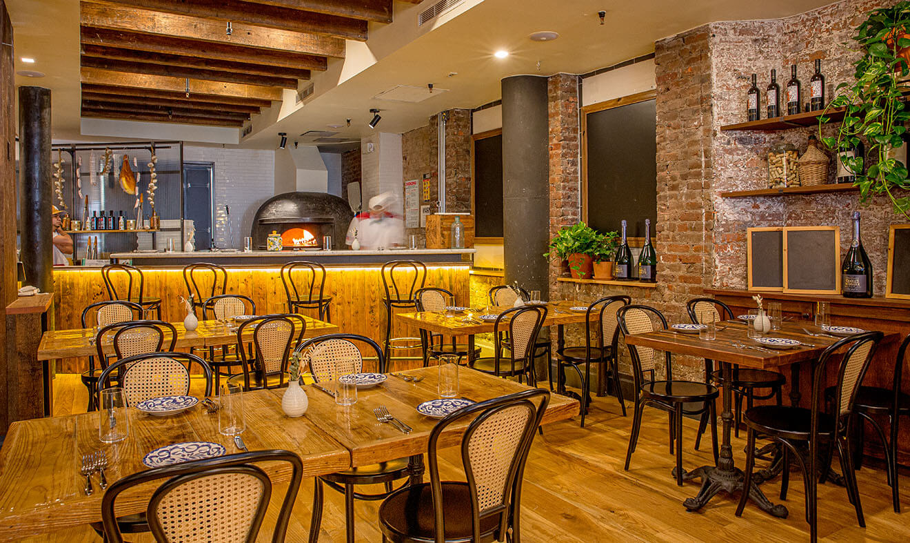 Gia, New York City, interior shot