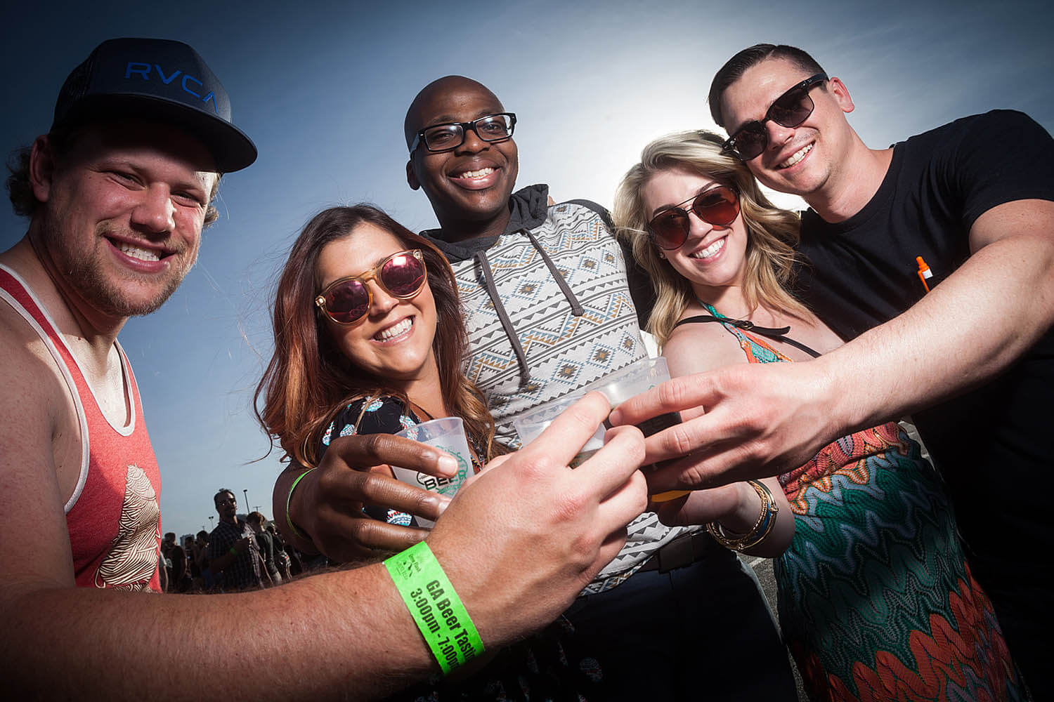 Beer lovers “Get Motley” while sampling from more than 400 brews at the 2015 Great Vegas Festival of Beer.