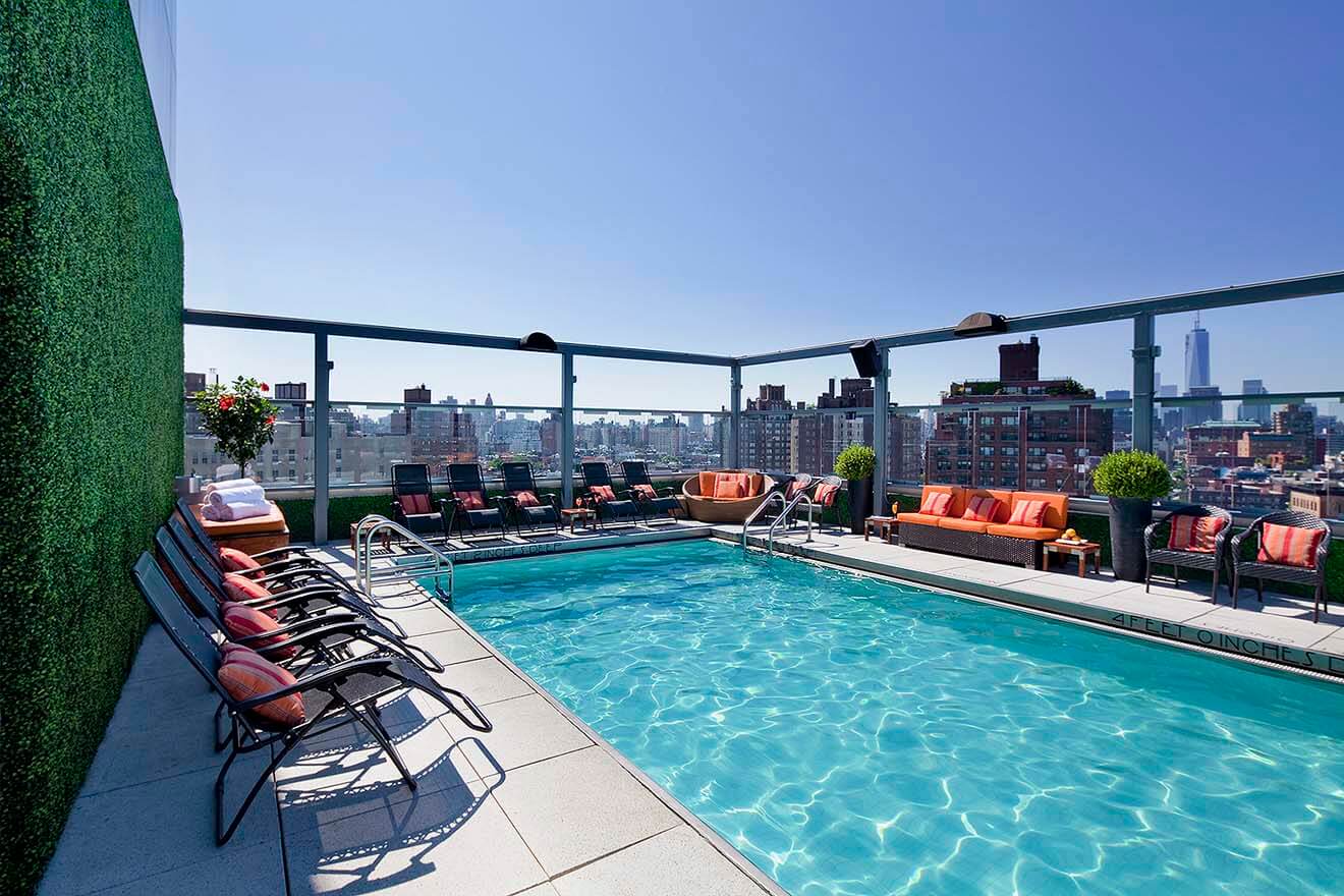 Gansevoort Meatpacking Rooftop Pool