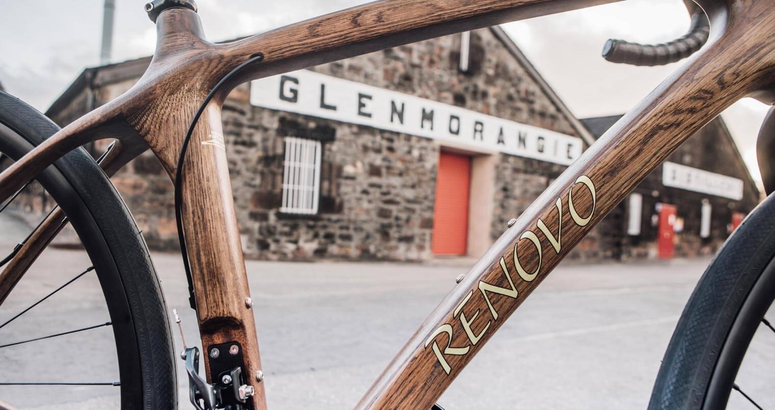 Glenmorangie Partners with Renovo to Build Bicycles from Whisky Casks, featured image