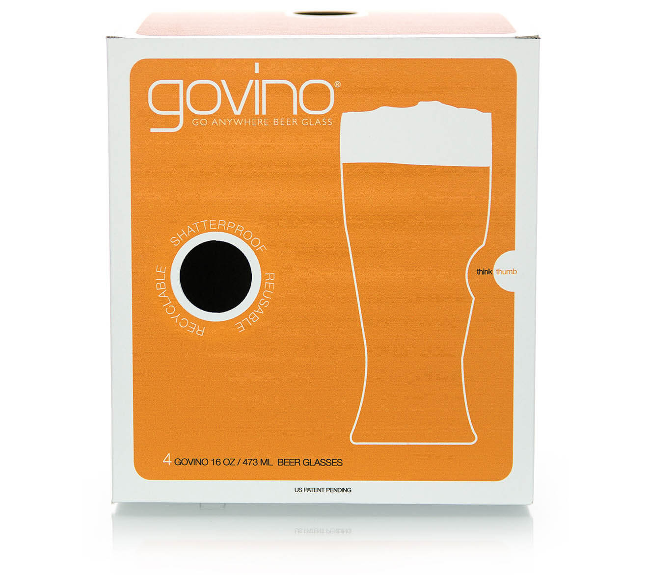 Go Anywhere Beer Glass 4 Pack