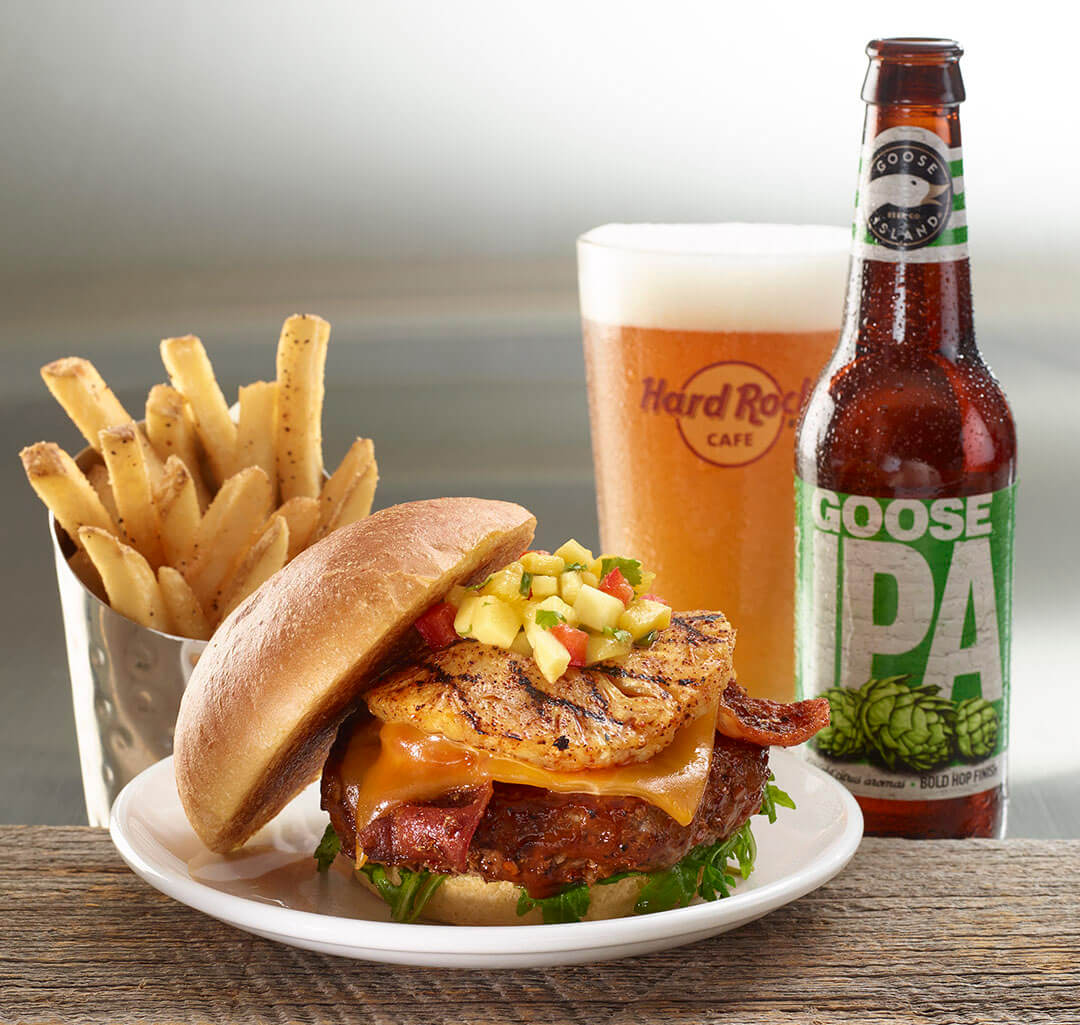 Goose Island Tropical Bacon Burger