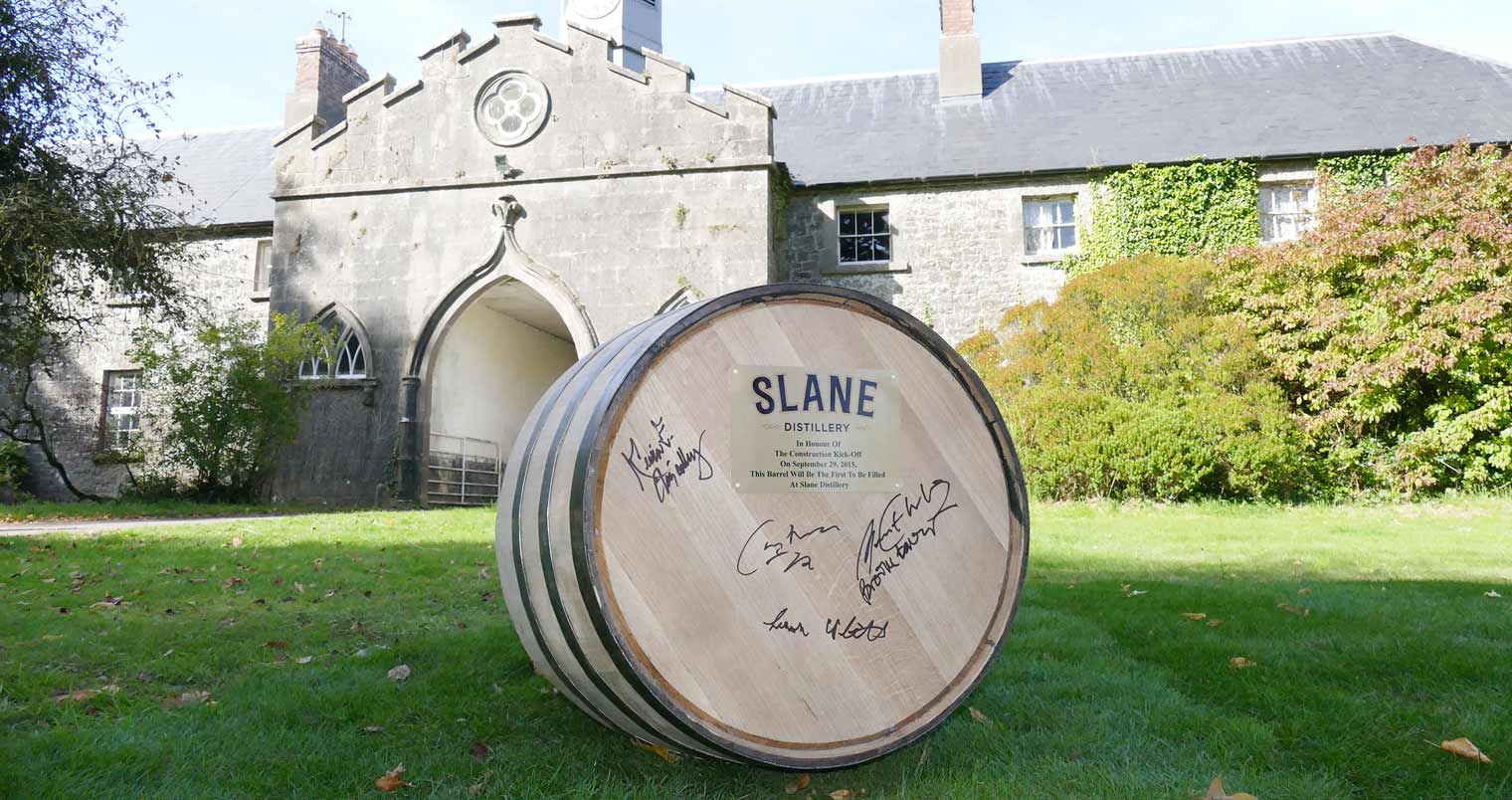 Brown-Forman Breaks Ground on Irish Whiskey Distillery at Slane Castle