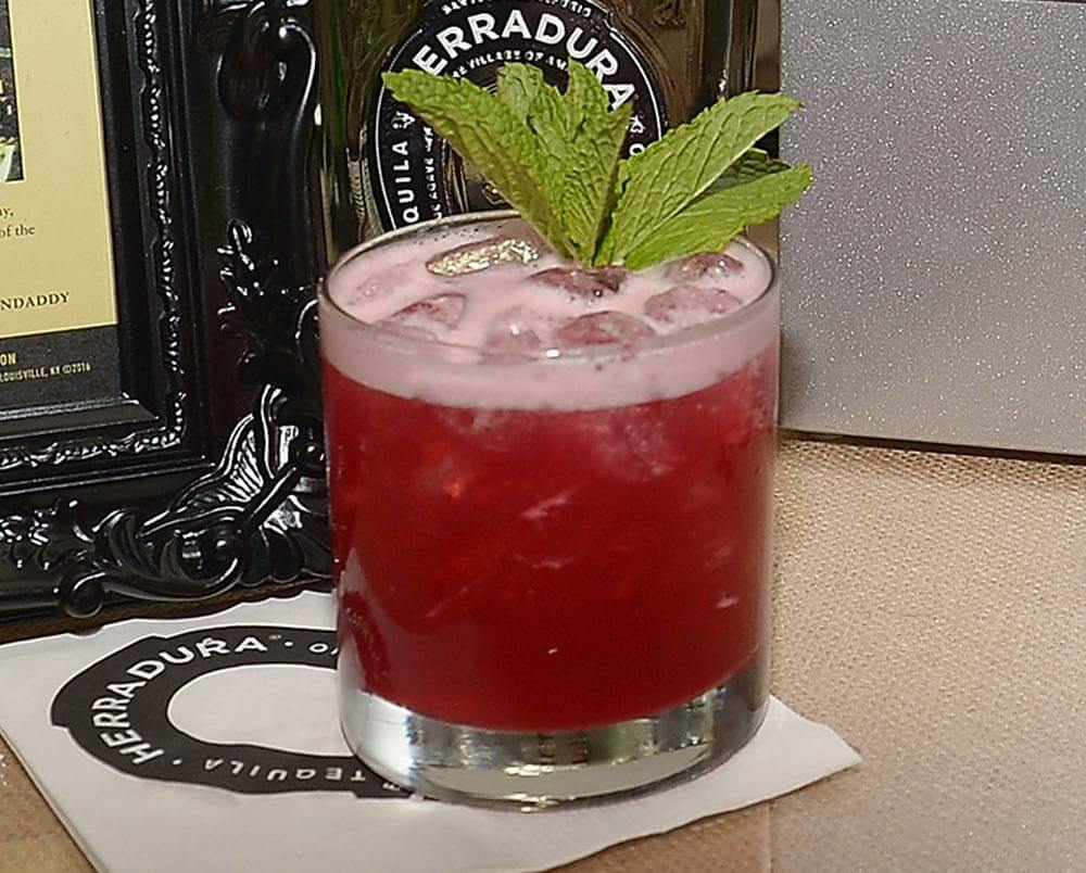 Hacienda Hibiscus cocktail