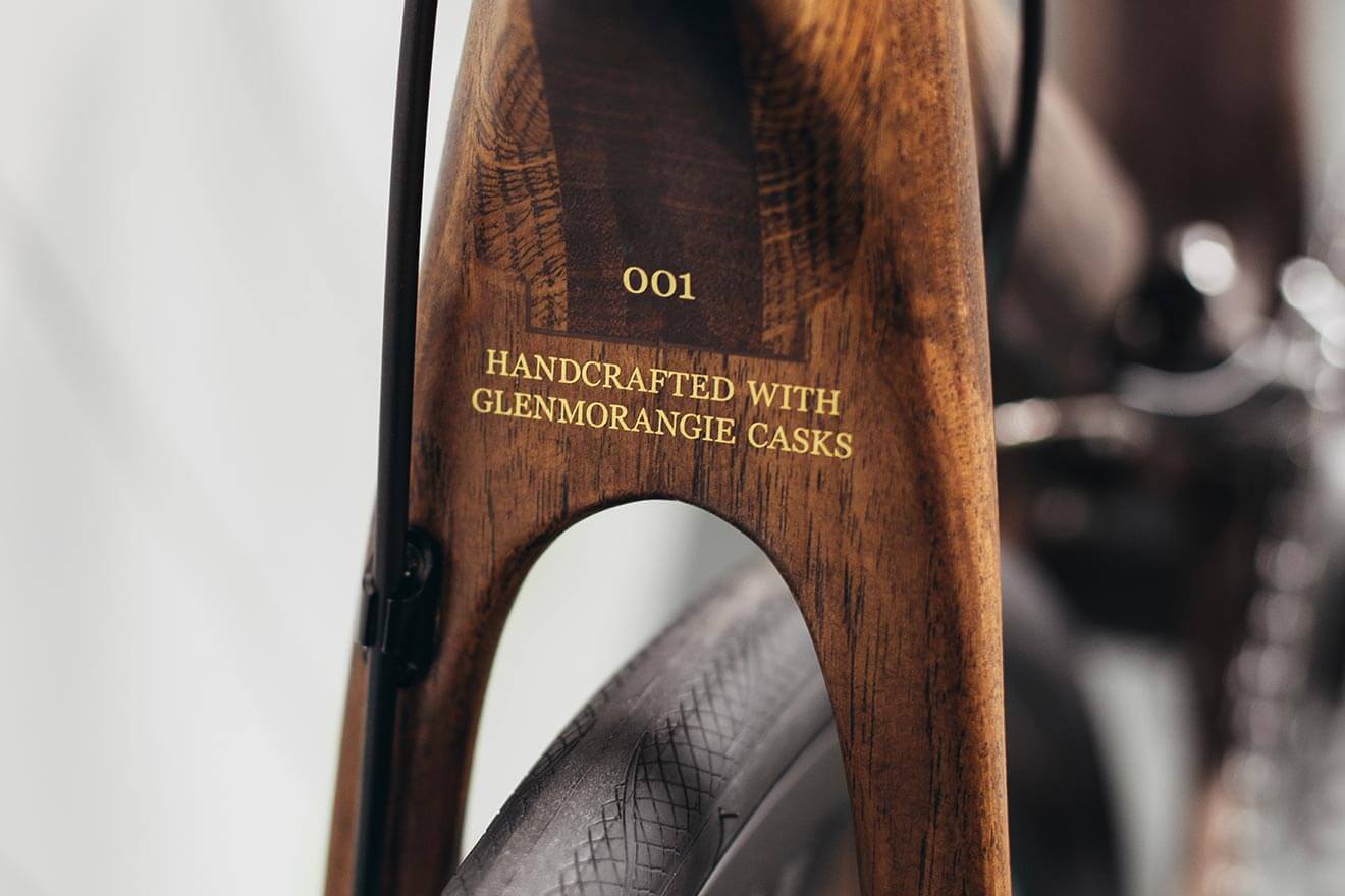 Handcrafted with Glenmorangie Casks