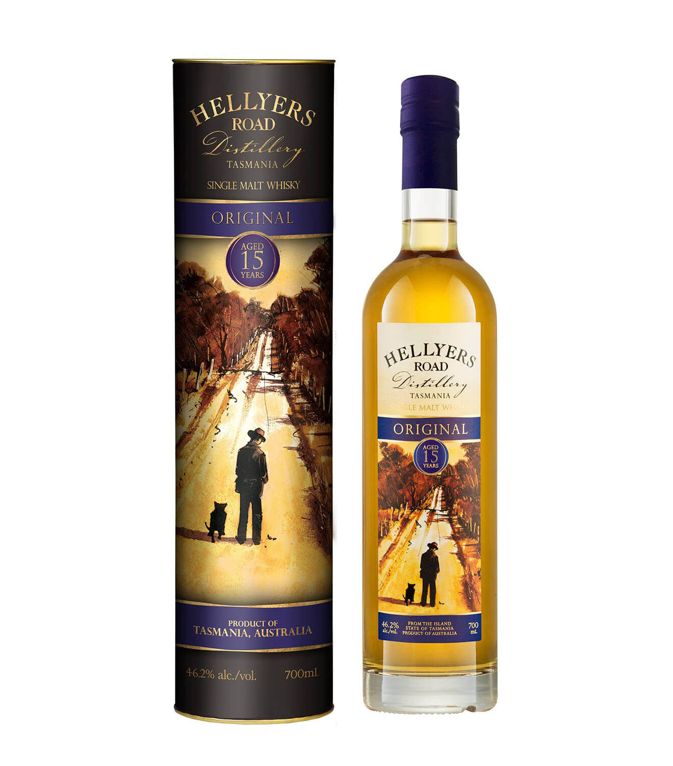 Hellyers Road Distillery Single Malt Original 15 Year