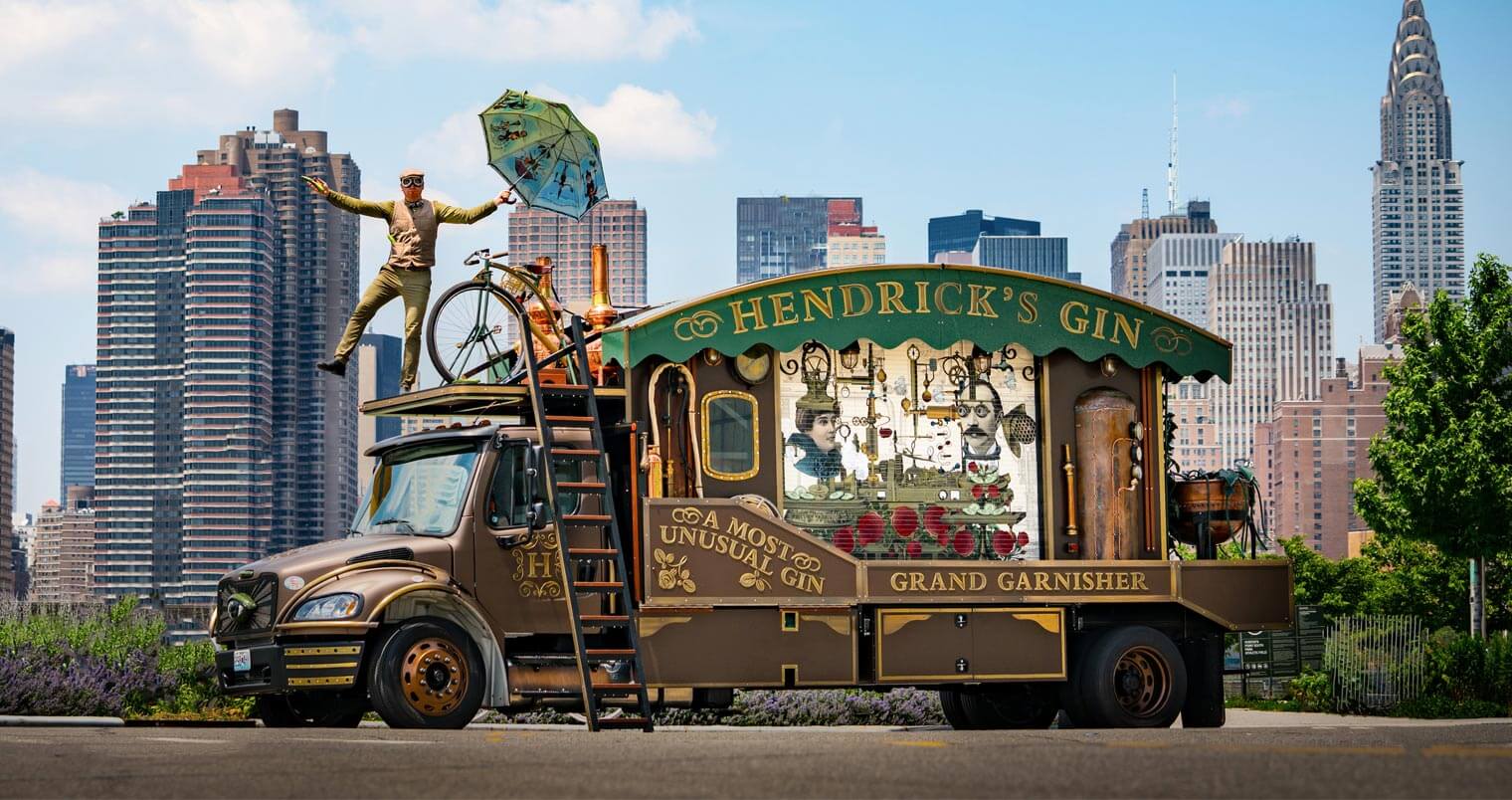 Hendrick's Gin to Cross America in a Giant Cucumber Garnisher, featured image