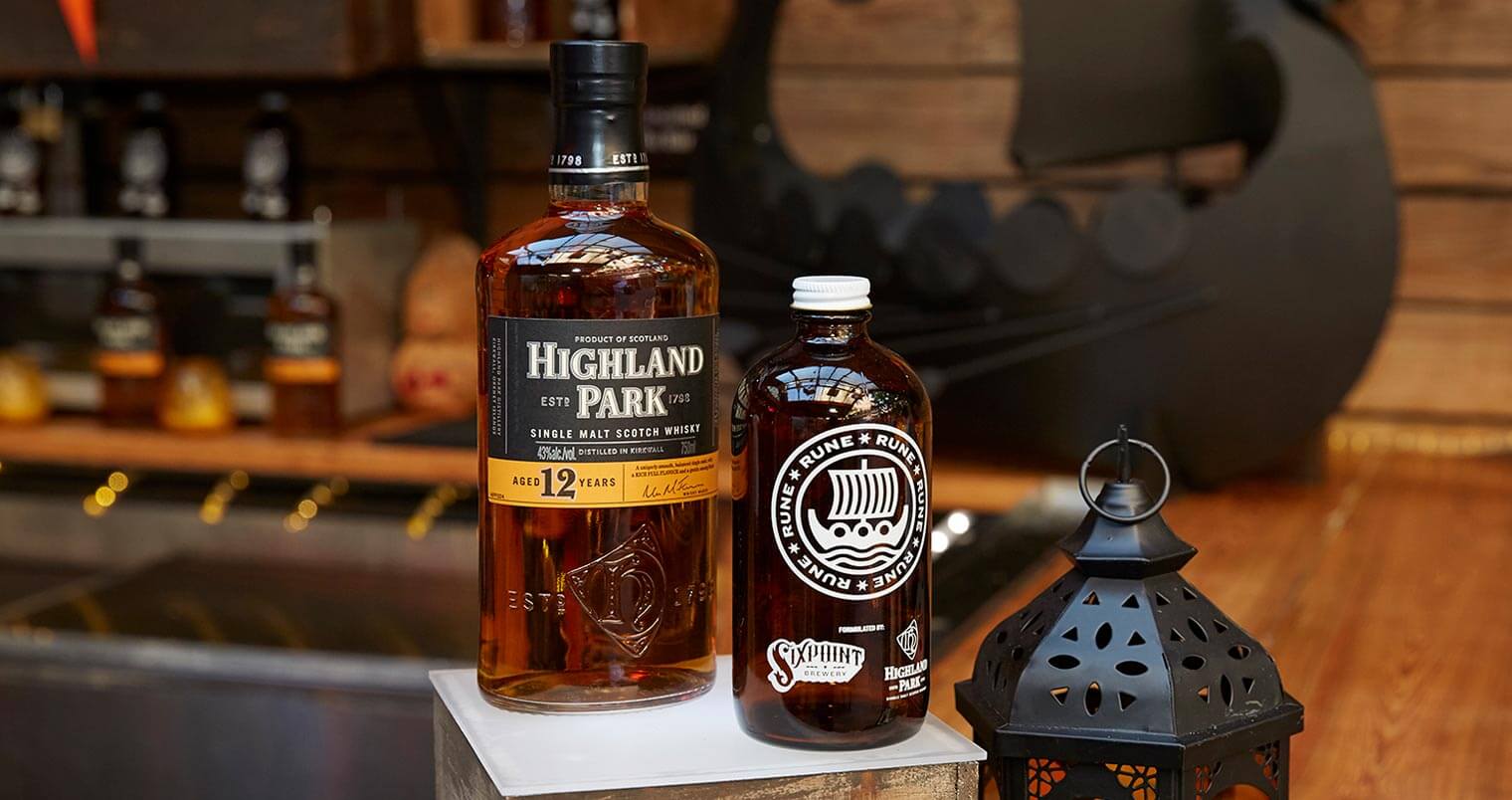 Highland Park Scotch Whisky & Sixpoint Brewery Team Up To Create Two Limited-Edition Beers, featured image