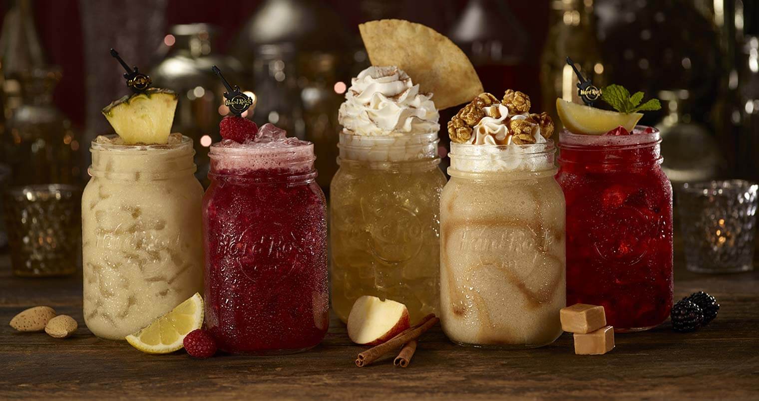 Holiday Inspired Mason Jar Cocktails From Hard Rock Cafe