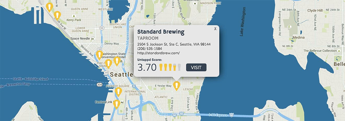 HopPlotter Map View, beer news