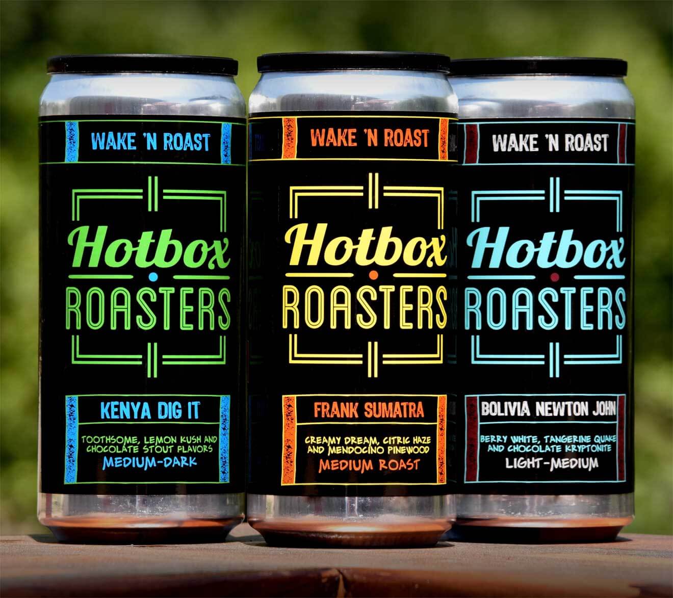 Hotbox Roasters Can Varieties