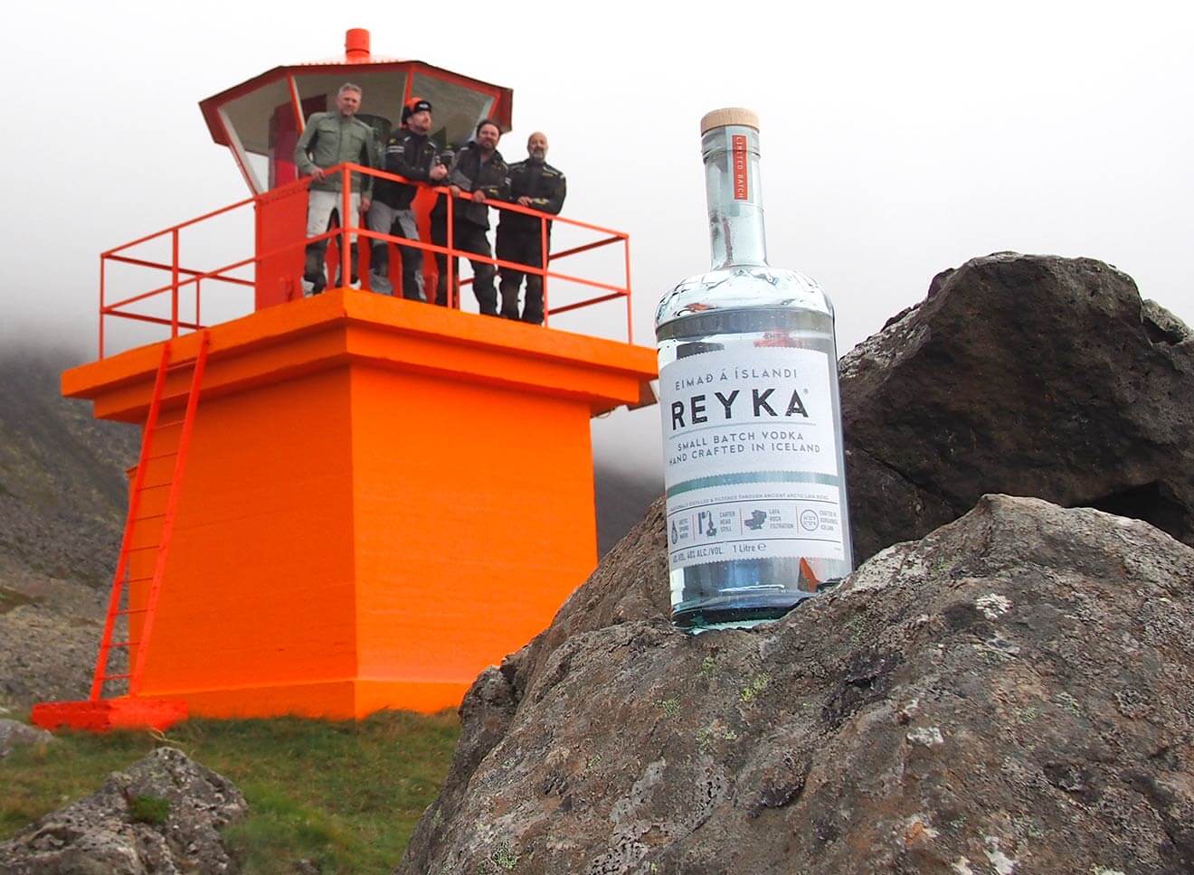 The Iceland Crew at the Lighthouse