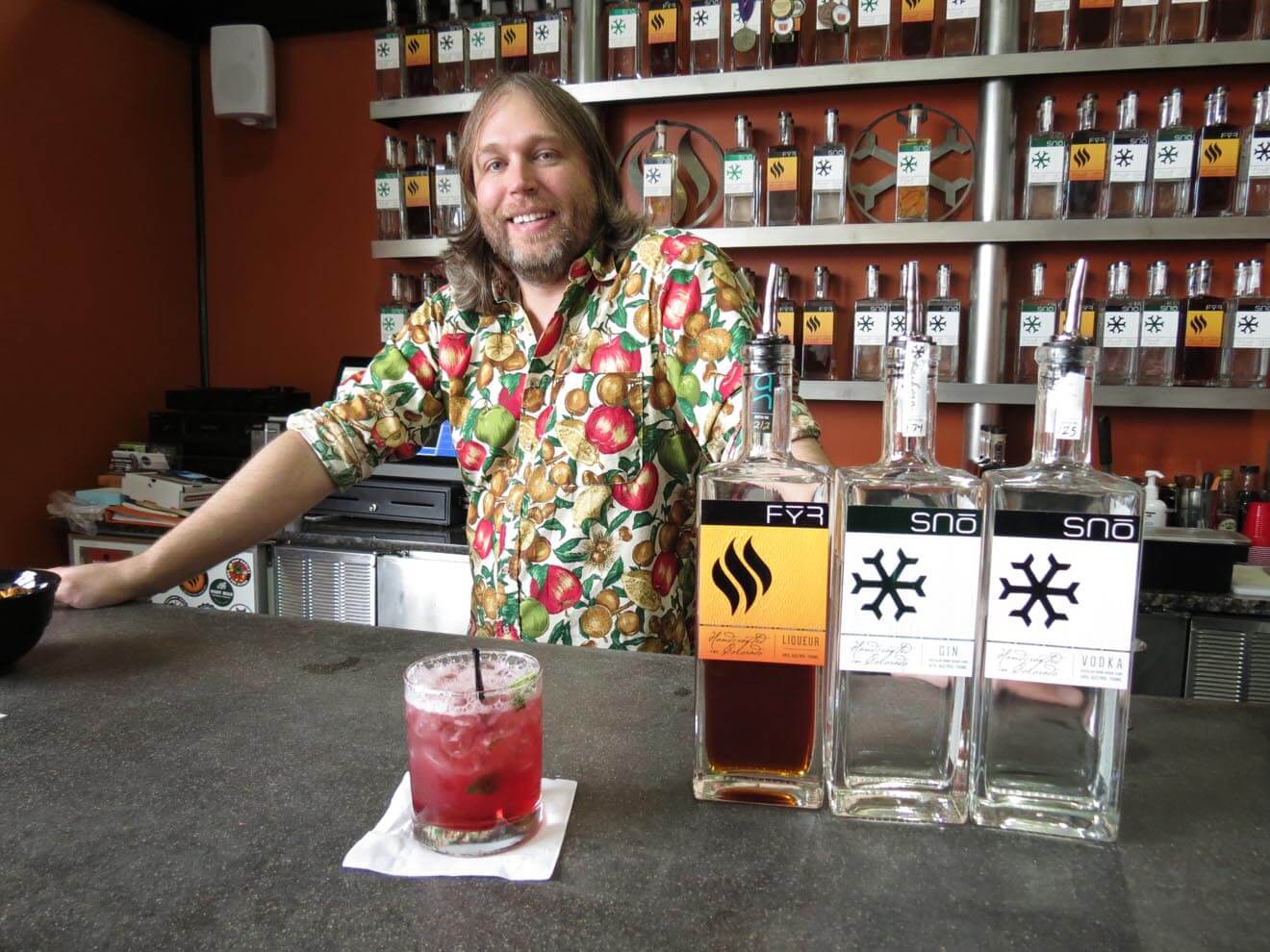 Justin Lee of J&L Distilling in Boulder, Colorado