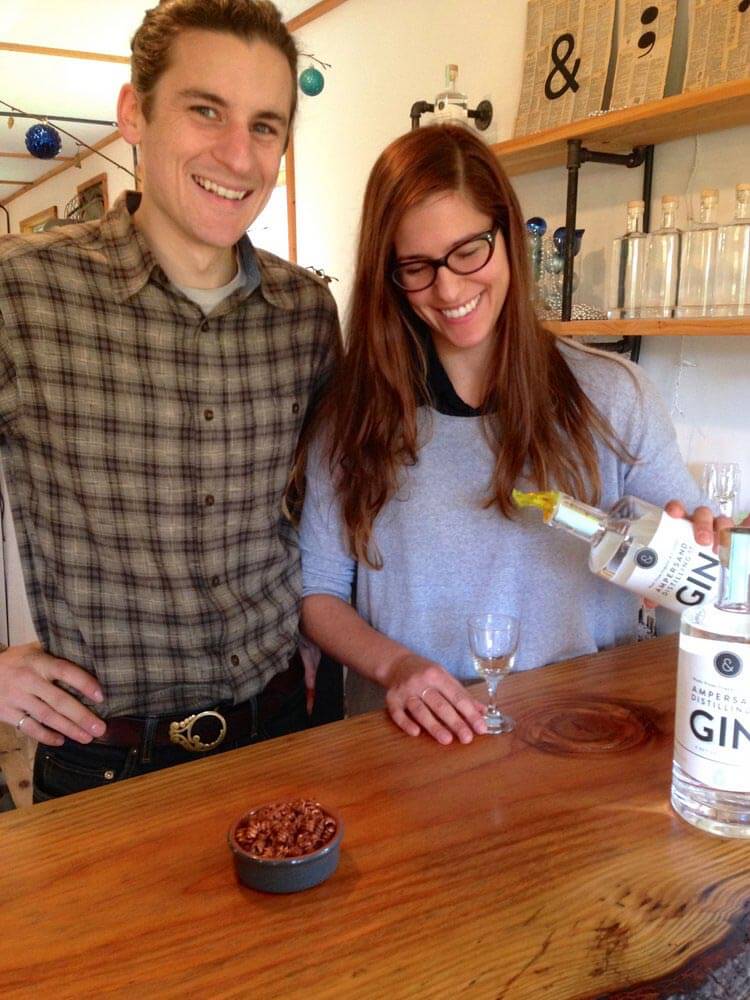 Jessica & Jeremy at Ampersand Distillery