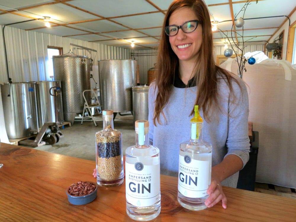 Jessica McLeod at Ampersand Distilling