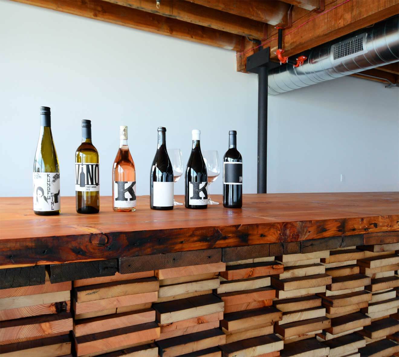Jet Set Winery Bottle Selections