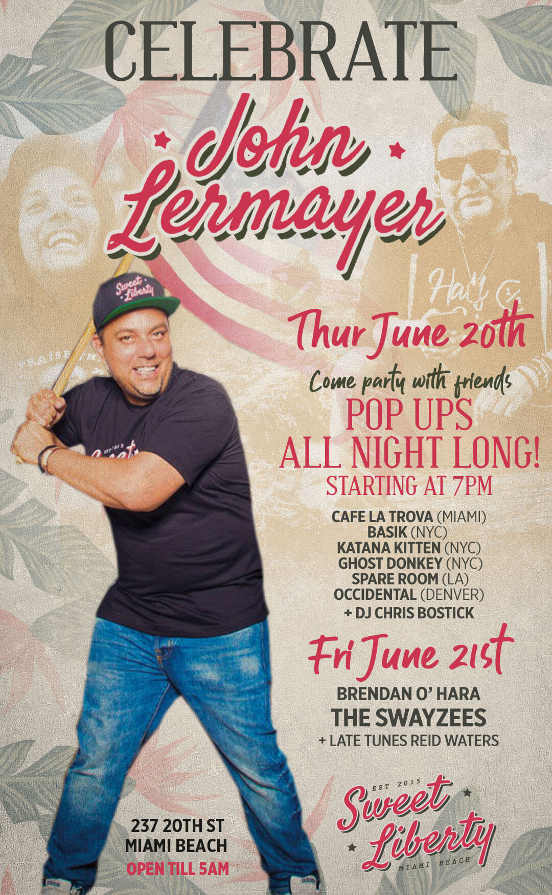 celebrate John Lermayer day flyer