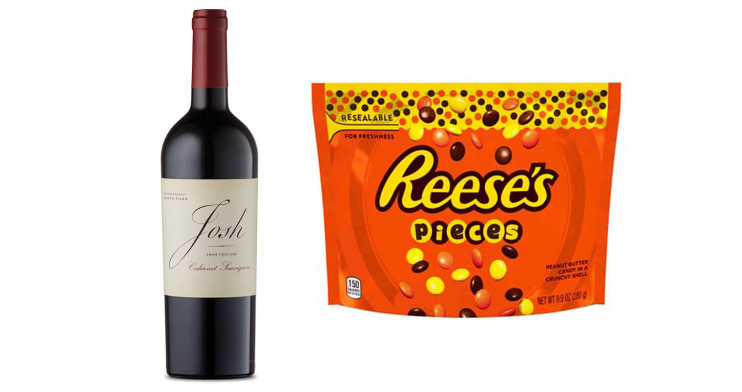 Josh Cellars Cabernet Sauvignon with Reese's, featured image