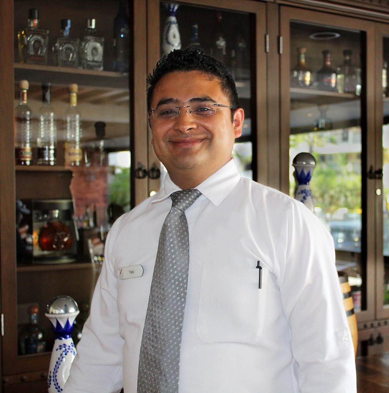 Juan M. Garcia - Tequilier at Hyatt Ziva Los Cabos