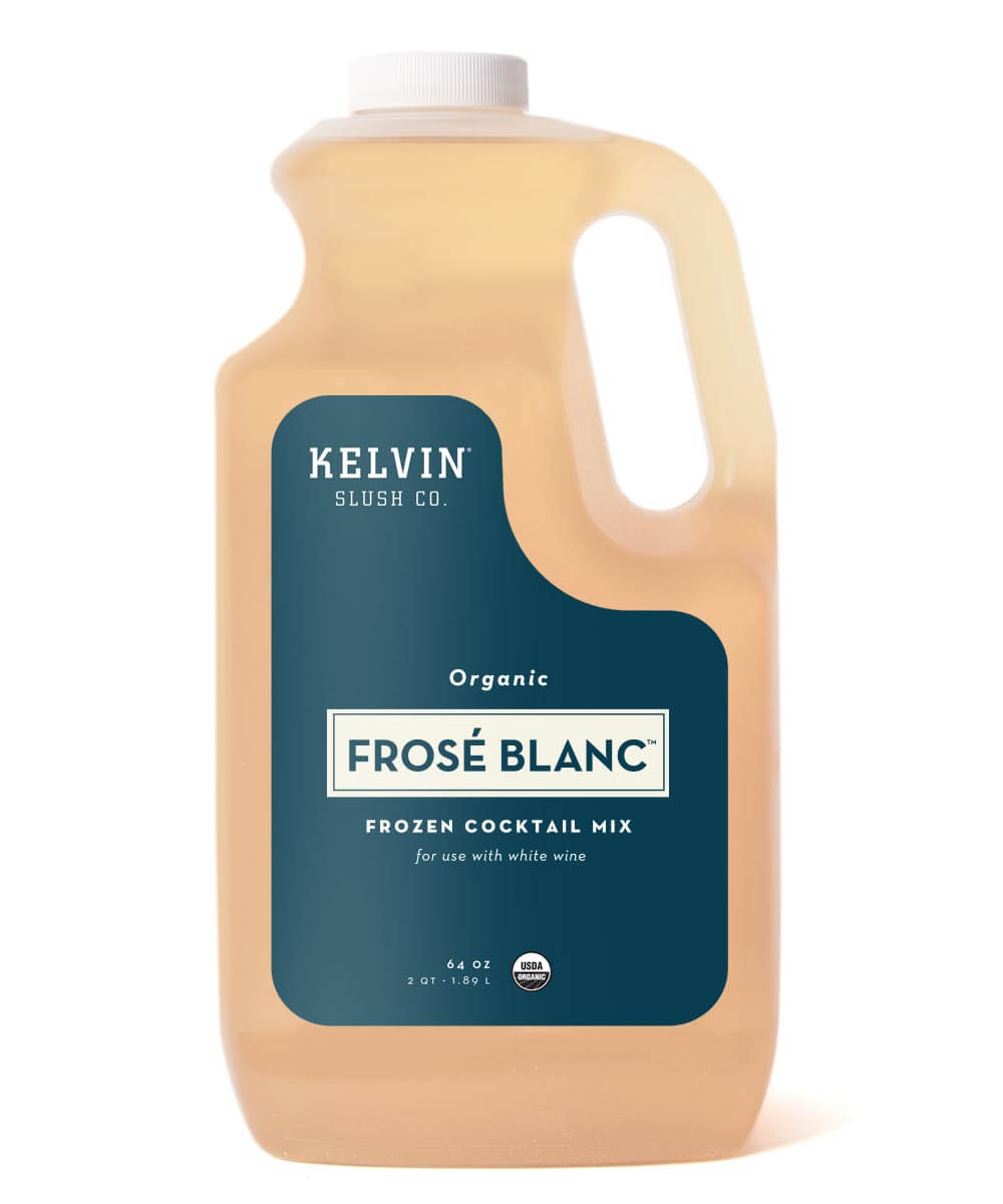 Kelvin Frosé Blanc, bottle on white