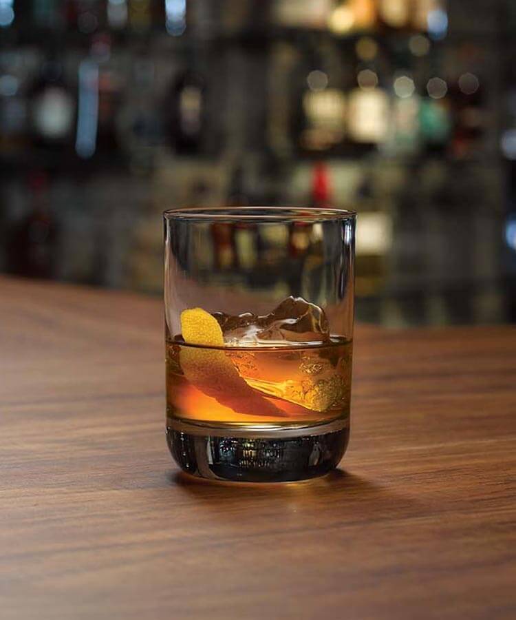 Kentucky Kyushiki cocktail on bartop