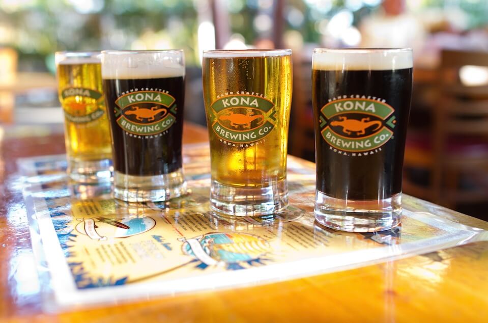 Kona tasting glasses