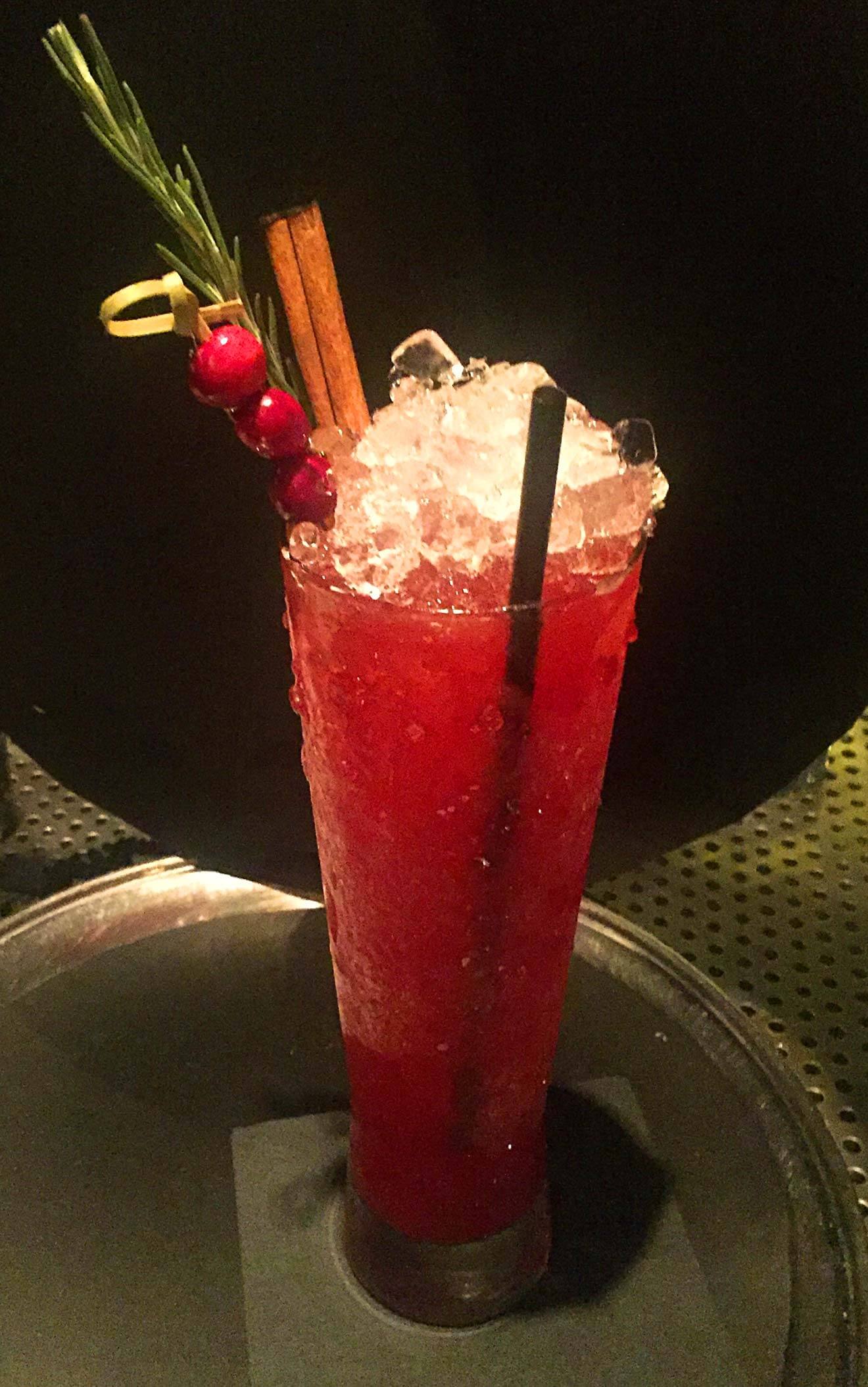 the long way home cocktail created by Chilled 100's Mixologist Lana Gailani
