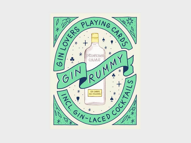 Gin Lovers Playing Cards