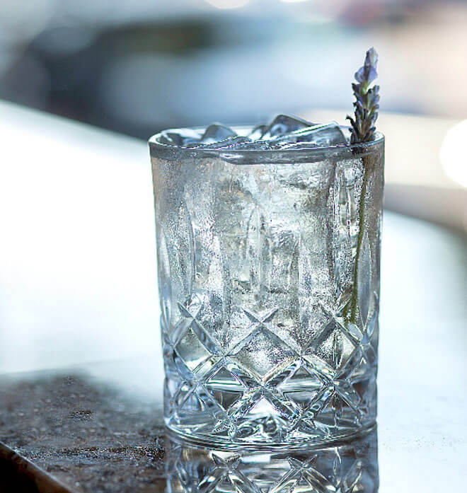 Lavender Blanc cocktail, drink of the week from Ox & Sons