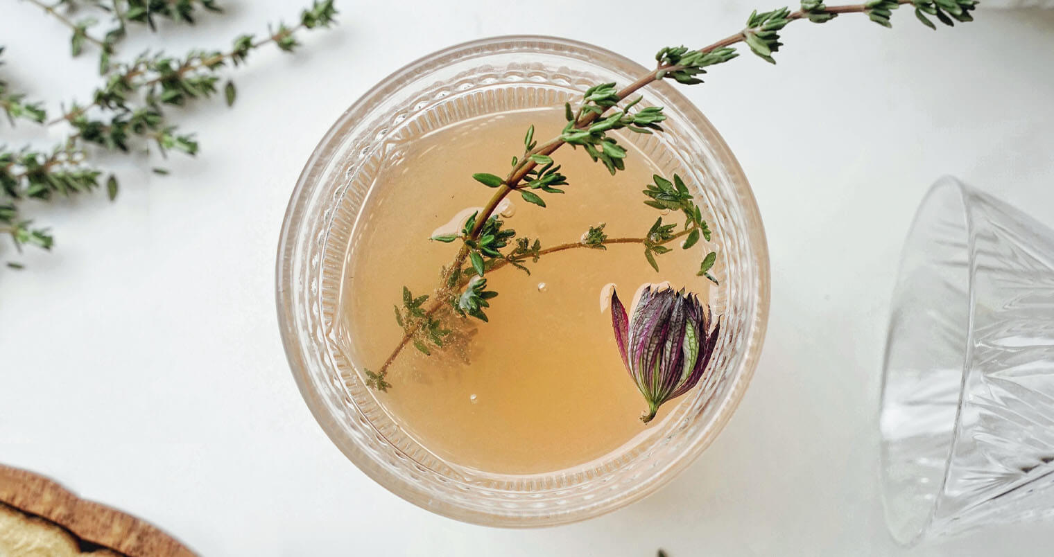 Lemon Thyme Syrup, featured image