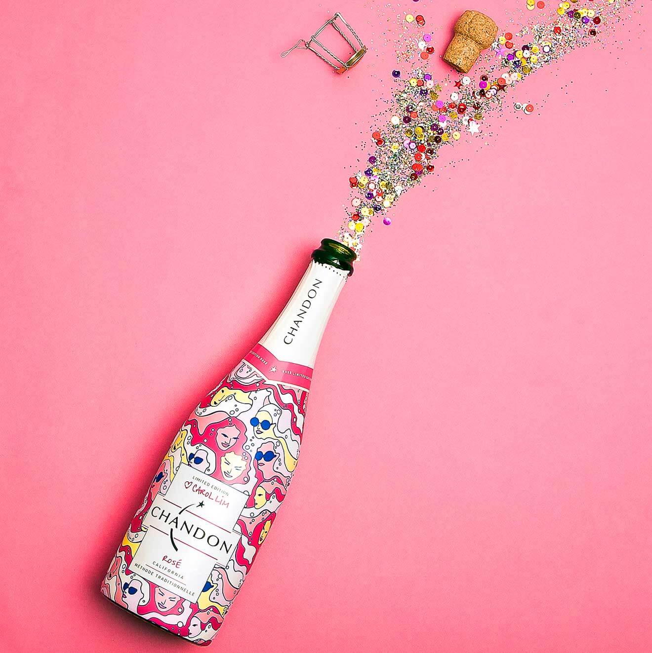 Limited Edition Chandon by Carol Lim, featured brands