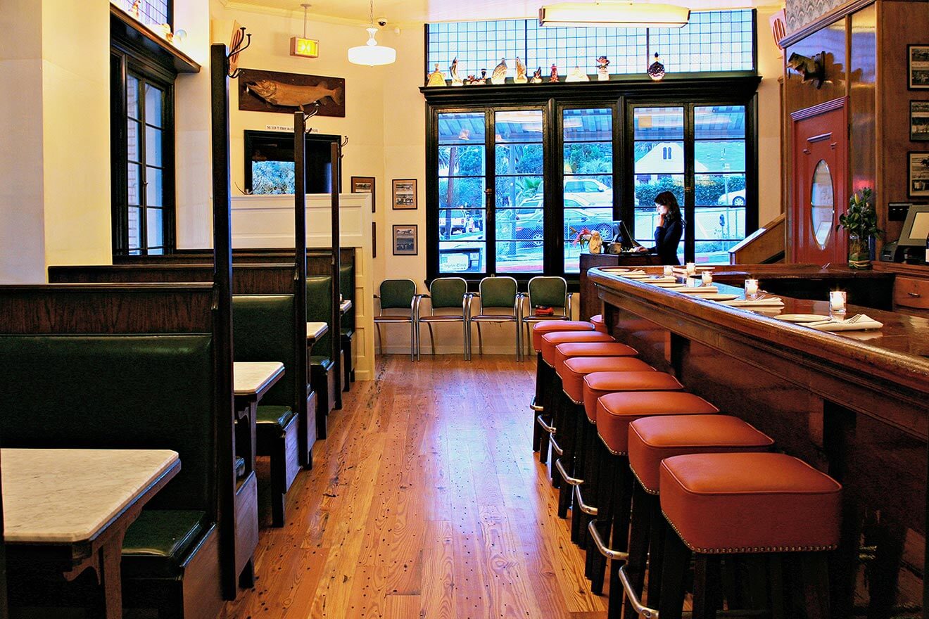 LIttle Dom's Front Entrance and Bar