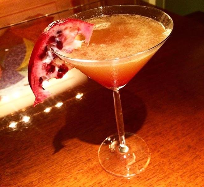 Location cocktail by writer and mixologist Josh Curtis