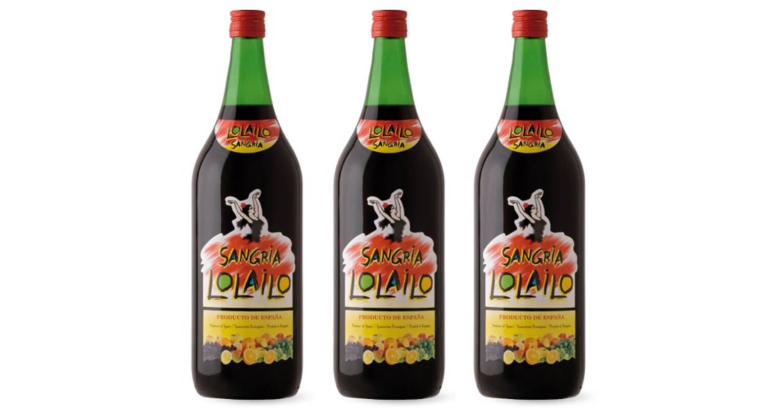 Sangria Lolailo bottle