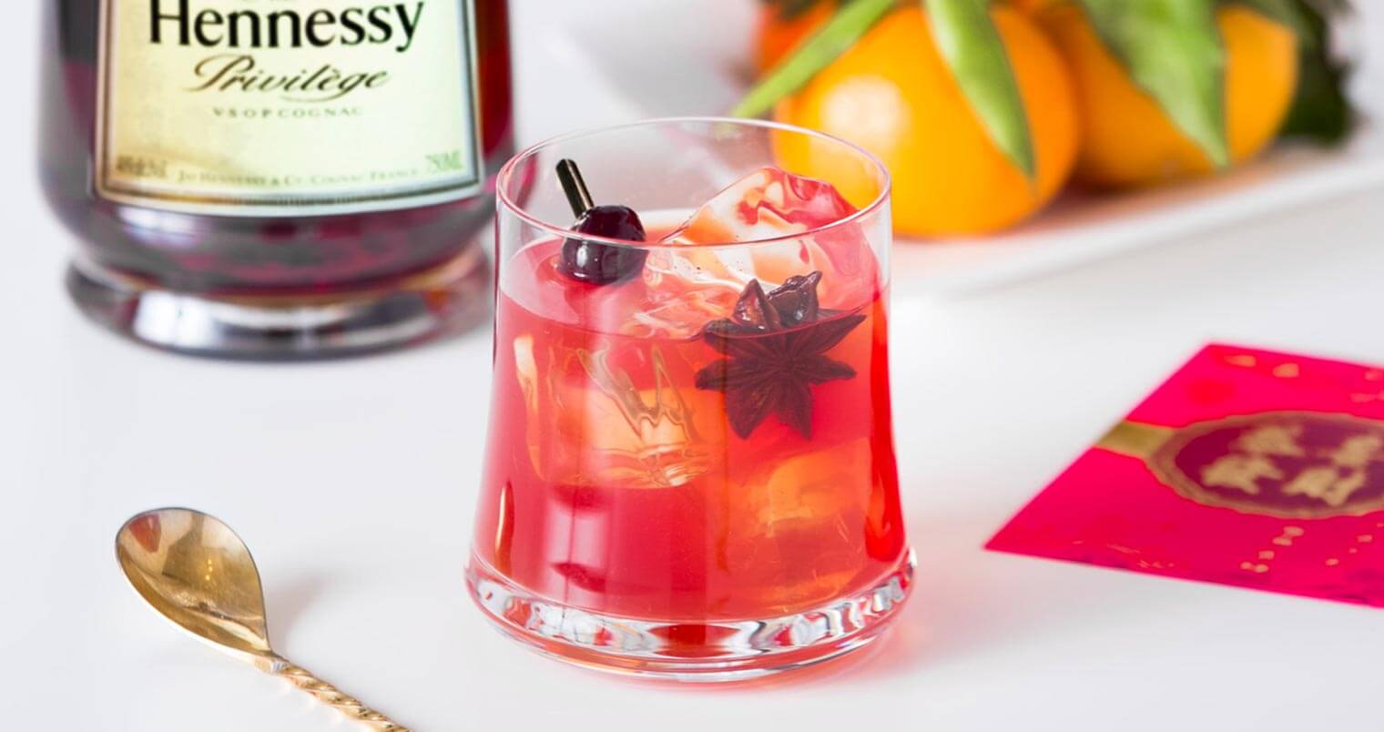 Chinese New Year 'Lucky Rooster' Cocktail, featured image