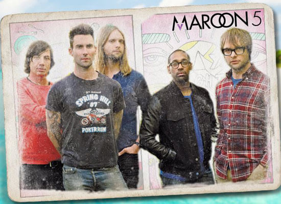 maroon 5 band to do custom concert with malibu rum