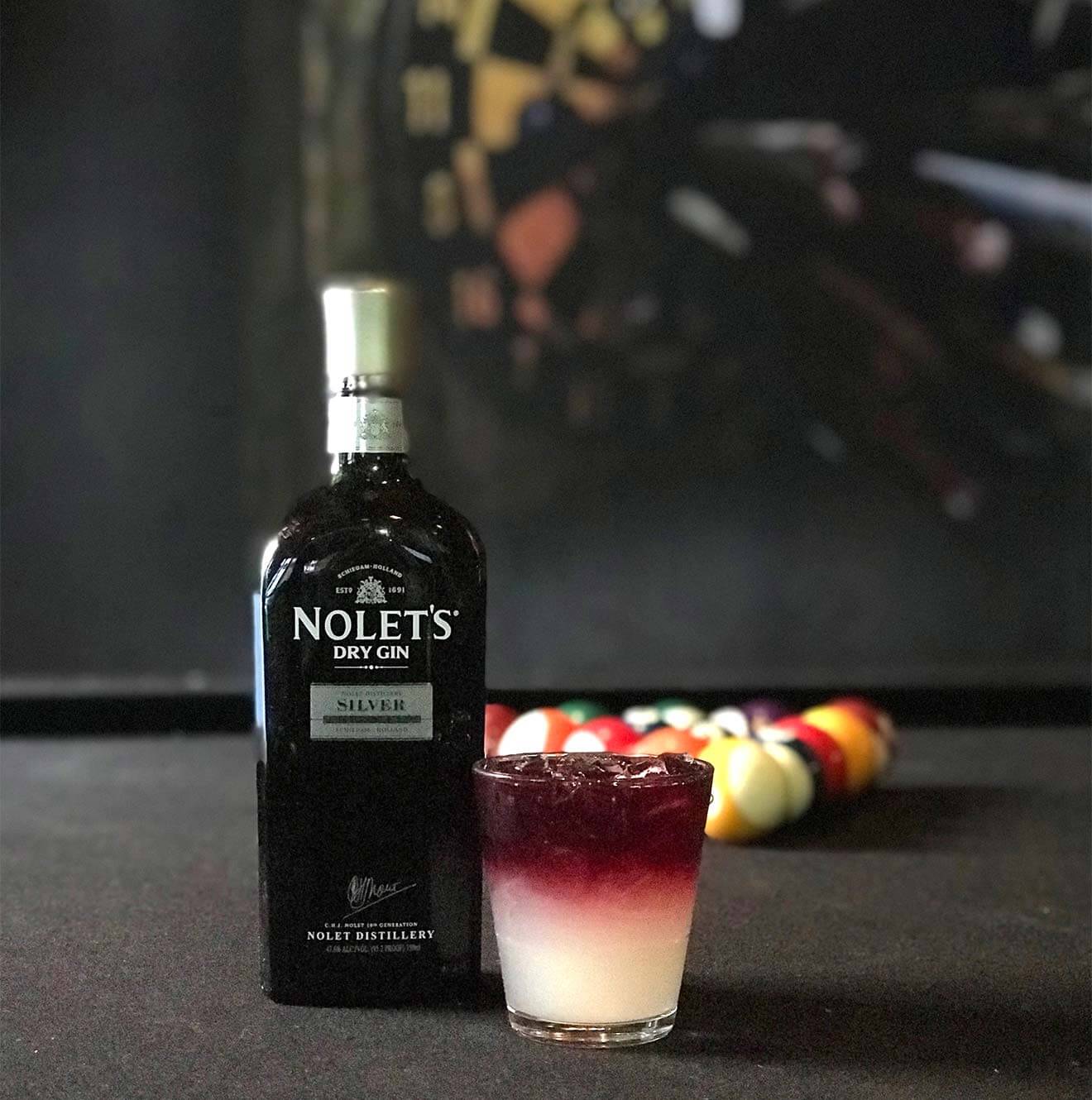 Magnificent (Chamo) Mile, bottle and cocktail