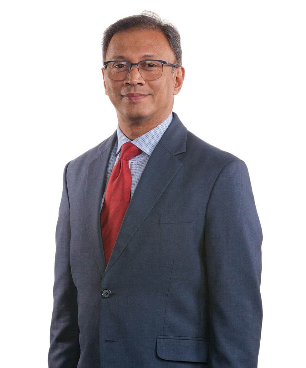 Mahesh Madhavan portrait on white