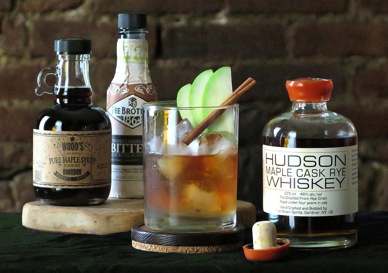 Maple Old Fashioned cocktail