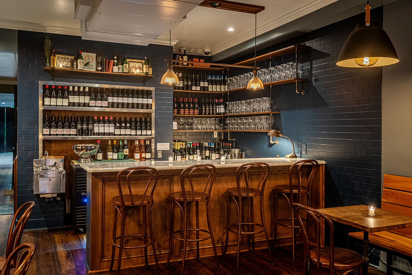 Melanie Wine Bar Interior