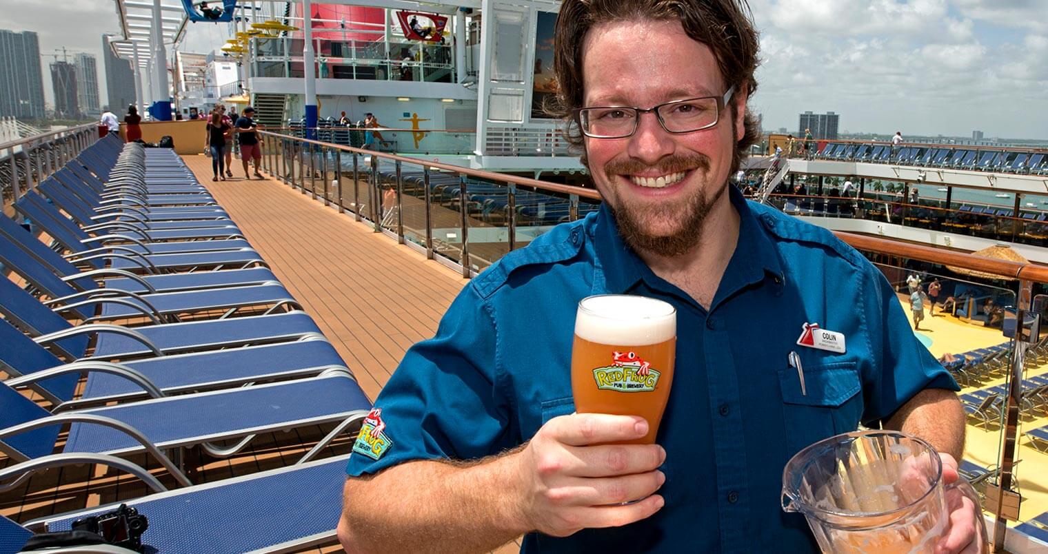 Carnival Cruise Line Brews New Miami Guava Wheat Beer Aboard Carnival Vista, featured image