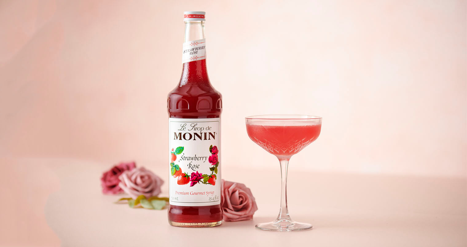 4 Pink Drinks To Make Witn Monin's New Flavors