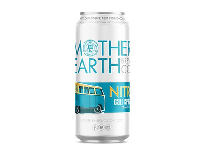 Mother Earth Cali Creamin Ale, can on white