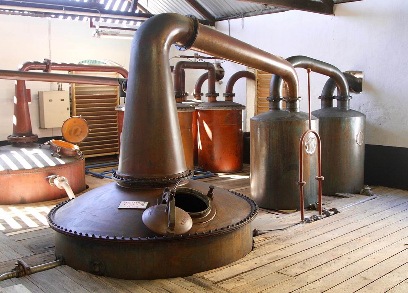 Mount Gay Pots Stills