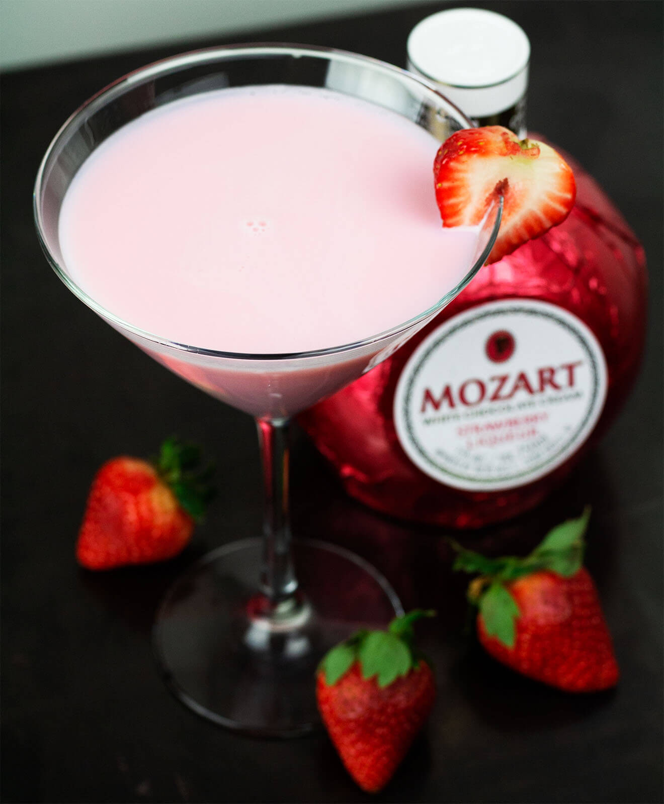 Mozart Strawberry Martini