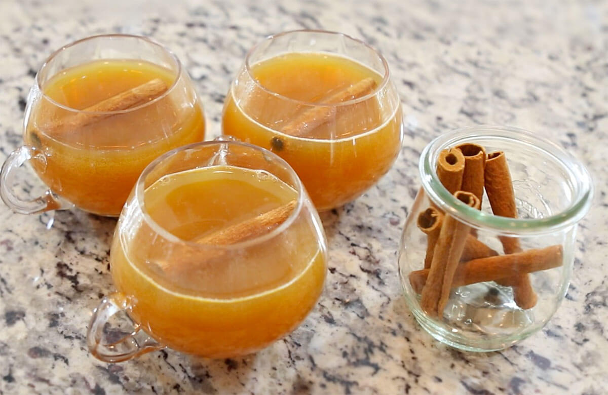 Mulled Bourbon Cider
