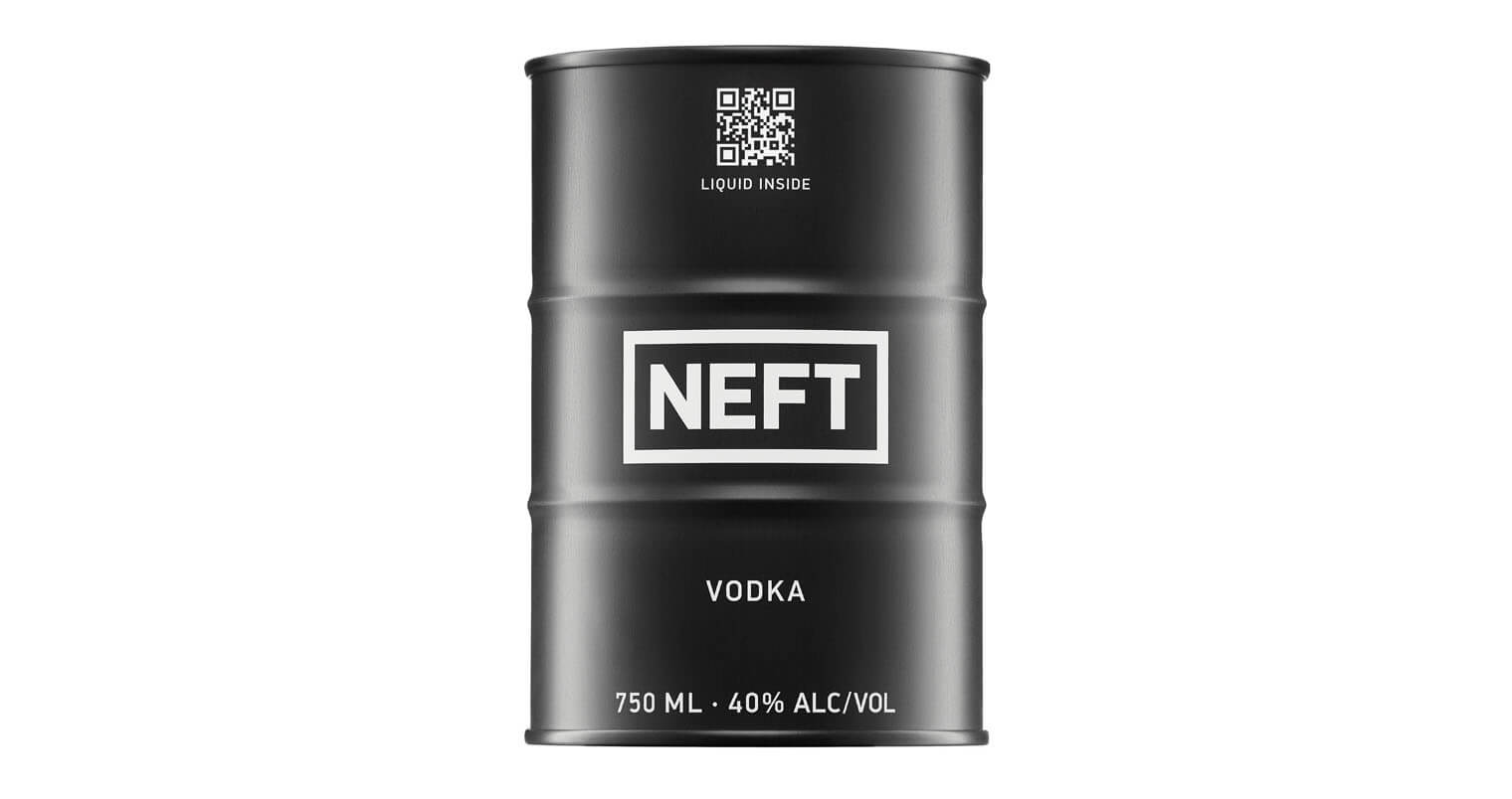 NEFT Vodka, black barrel, featured image