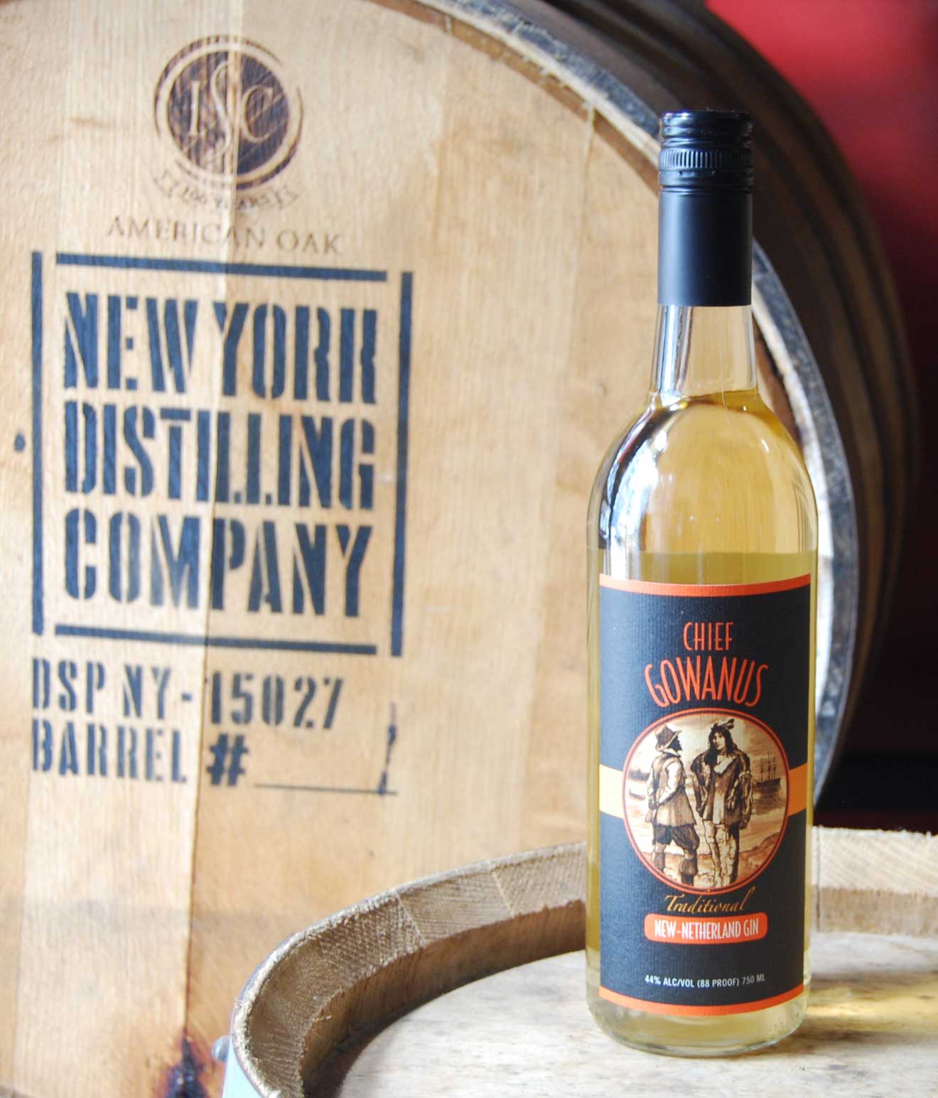 New York Distilling Company Chief Gowanus New Netherland Gin