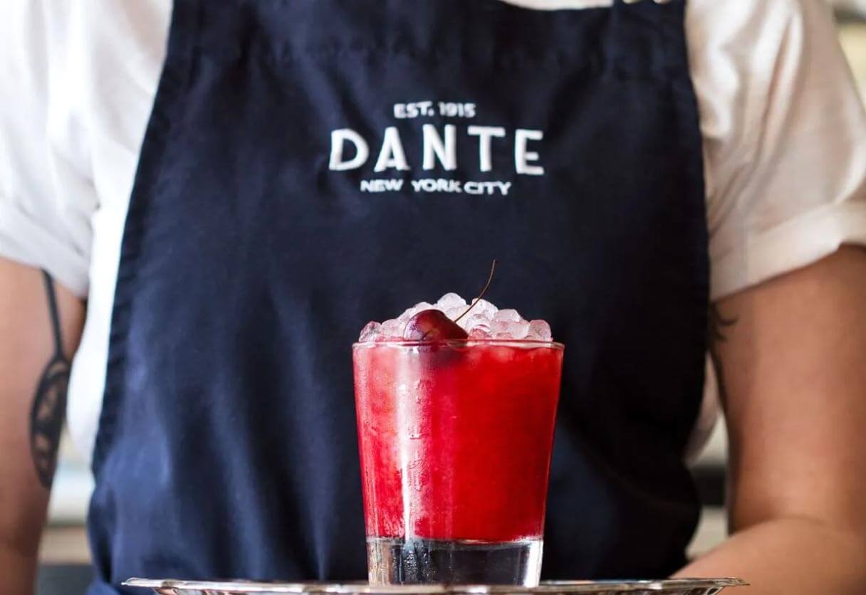 Navy Apron from Dante