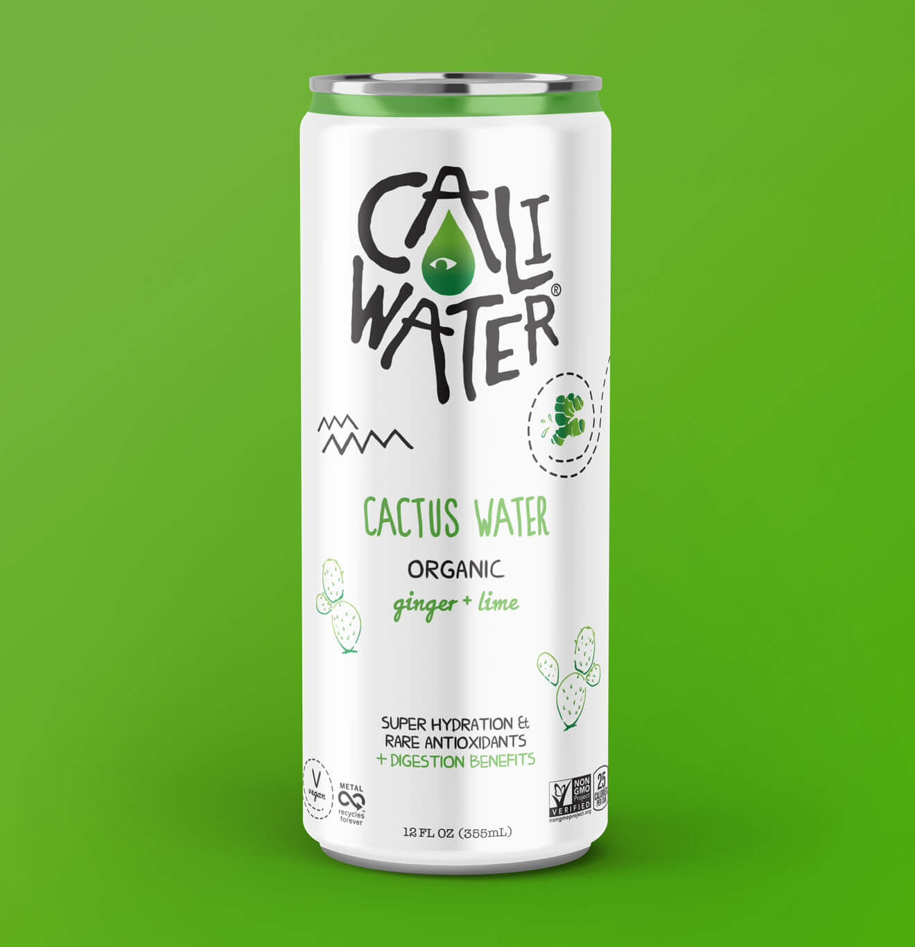 Organic Wild Prickly Pear with Ginger and Lime